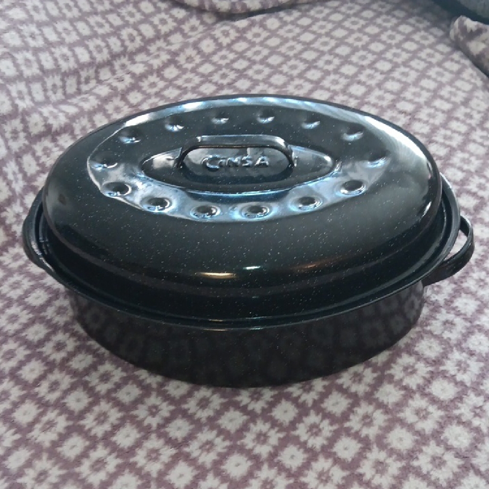 GNSA Black Roasting Pan